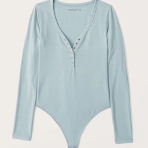 Abercrombie & Fitch Light Blue Bodysuit